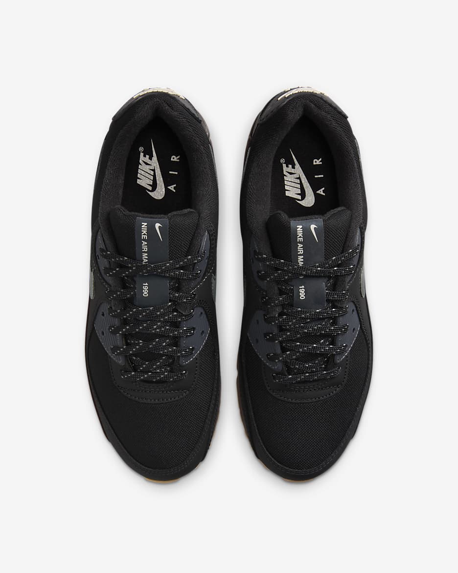 Air max fashion 90 ez black gum bottom